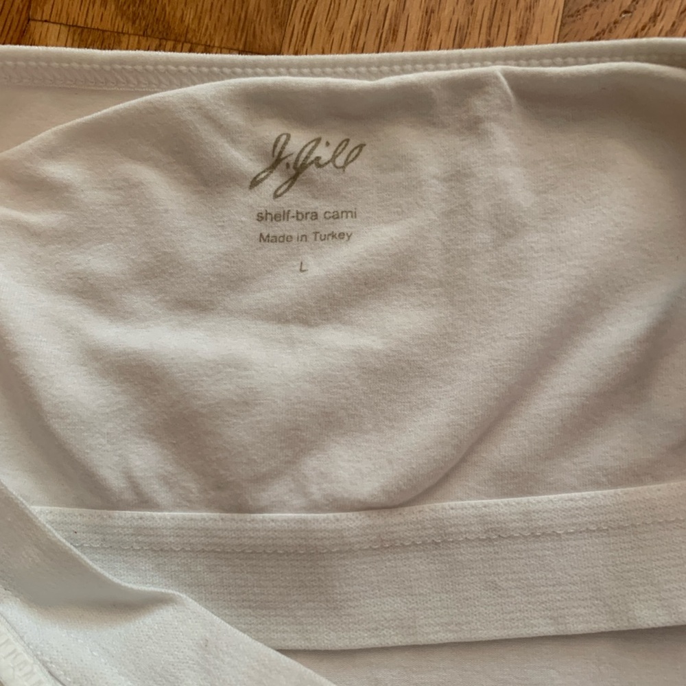 Bundle of 3 large Camisole Tanks by Torrid, JJill, & Inc in Aqua, Berry & White - Picture 14 of 16